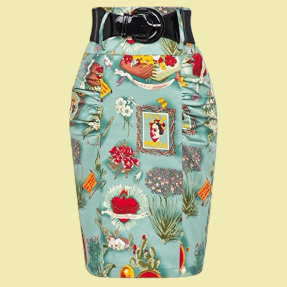Viva Frida Pin-Up Skirt